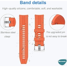 Xiaomi Watch 5 İçin Kordon, Silicone Rapidbands Siyah