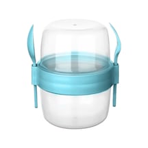 Emilahome Take'n Go 800 Ml Beslenme Kabı &yoğurt Kabı & Mama Kabı Turkuaz - 868440748 Turkuaz