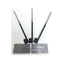 3+2 Paket Çelik Eds Ultra Slim İnce Yedek Uc Kürek Ve Slim İnce Kesme Yedek Bıçak