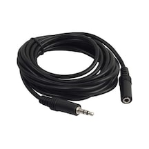 Powermaster 3.5 Mm Stereo Erkek/dişi 5 Metre Aux Çevirici Uzatma Kablo Pm-5758