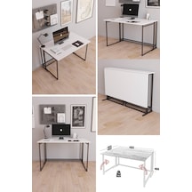 Fahrettinküçük Worklife Çalışma Masası Bilgisayar Masası Çizim Masa Katlanır