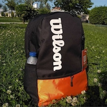 Shopiolog Wilson Turuncu Sırt Çantası Unisex Çift Gözlü Çanta Turuncu