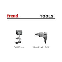 Freud Pb-007 Hassas Makas, 2,5 Cm X 1,9 Cm Şaft, Tırtıklı Kenar, Forstner Matkap Ucu, Çok Renkli
