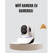 Hd Ip Kamera Gece Görüşlü Hareket Sensörlü Çift Yönlü Sesli Mobil Takip