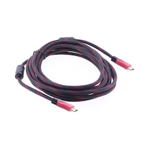 Hdmi Kablo Gold 1.4V 3D 4K Örgülü 5 M Hadron Hdx 2002
