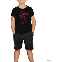 Slipknot Goat Logo Siyah Çocuk Tişört