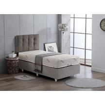 Azrayatakmobilya Tek Kişilik Yatak+Baza+Başlik (Ortopedik)