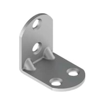 Metal Oval L Gönye 23x30x30 Çinko 4 Adet