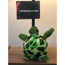 Sevimli Caretta Peluş Oyuncak Hediyelik Oyuncak Anahtarlık Uyku Arkadaşı 12 Cm Yeşil
