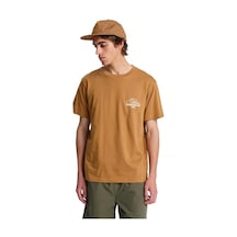 Quiksilver Bliss Point Erkek Kahverengi Tişört