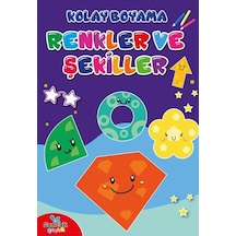 Sancak Çocuk - Kolay Boyama -Renkler ve Şekiller