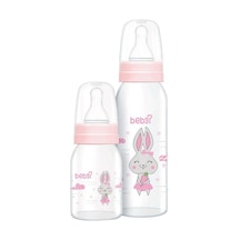 Bebsi Cam Biberon Seti Pembe (250 ML+125Ml)
