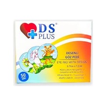 Damla Sağlık Plus Desenli Çocuk Göz Pedi 50'li