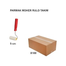 Parmak Moher Rulo Takım 5 Cm Boyutunda 100 Adet