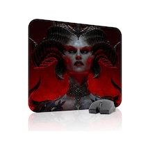 Diablo Kaymaz Dikişli Kauçuk Oyuncu Mousepad V3 - 48x40 Xl Gaming Mouse Pad Fare Altlığı