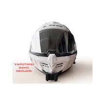 Ls2 Advant Ff906 Uyumlu Aksiyon Kamera Aparatı - Kask Çene Bağlantı Aparatı Siyah