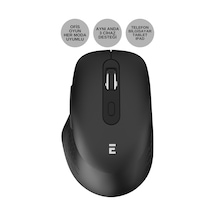 Everest SM09 3 Cihaz Desteği 2.4G+BT1+BT2 Kablosuz Bluetooth Mouse