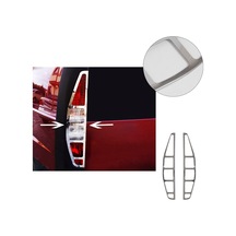 Fiat Doblo Uyumlu 2000-2006 Krom Stop Çerçevesi 2 Parça Paslanmaz Çelik