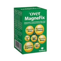 Dr. Over Magnefix Magnezyum Vitamin C, D3 ve B6 İçeren İçeren Gıda Takviyesi 60 Tablet Dr. Over Magnefix Magnezyum Vitamin C, D3 ve B6 İçeren İçeren Gıda Takviyesi 60 Tablet