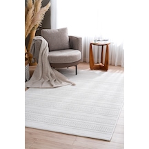 Koza Hayad Nomad Krem Halı Kilim Salon Oturma Odası Yatak Odası Koridor Makine Halısı A2542a Krem