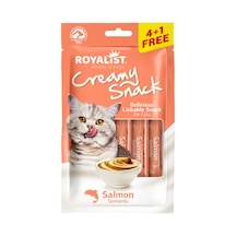 Kedi Kreması Sıvı Ödül Maması Somonlu Liquid Jel 5 Adet 15 Gr