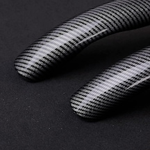 Padalink Karbon Fiber Direksiyon Kılıfı, Ergonomik Tasarım, Anti Kayma, Hızlı Kurulum, Araç Aksesuarı, Siyah Renk, Her Cinsiyet İçin Uygun