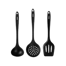 Tantitoni Siyah Silikon Üçlü Hazırlık Seti Siyah