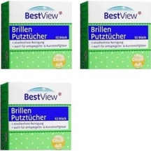 Bestview View Gözlük Telefon Ekran Temizleme Mendili 156 Adet Kutu