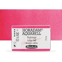 Schmincke Horadam Aquarell Tam Tablet Sulu Boya Ruby Red 351 S.3