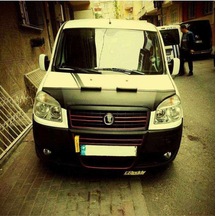 Fiat Doblo 2 2009 Suni Deri Kaput Koruma Maskesi