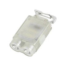 V15 Edc El Feneri 1200lm Anahtarlık Işık Tip-c Şarj Edilebilir Taşınabilir Mini Torch Mıknatıs Klips