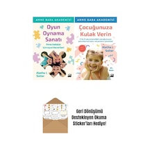 Aletha J. Solter 2 Kitap + Okuma Sticker'ları