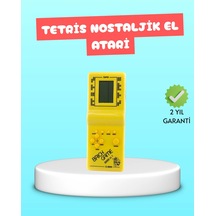 Taşınabilir El Aterisi Gameboy - Klasik Tetris Oyunu, Pil İle Çalışan Mini El Konsolu