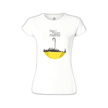How İ Met Your Mother - City Beyaz Kadın Tshirt 001