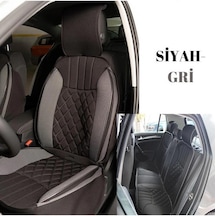 Bmw 5 Serisi 518 Lüks Oto Koltuk Minderi Ön Arka 5'li Takım Siyah Gri Fs