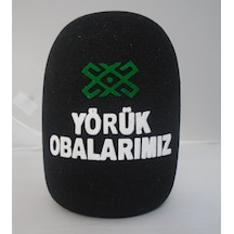 Mikrofon Süngerine Profesyonel Logo Baskısı