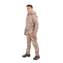 Single Sword Askeri Tactical Softshell Mont İçi Polarlı Jan - Kamuflaj