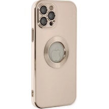 Newface Apple Uyumlu İphone 12 Pro Kılıf Store Silikon - Pembe