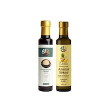 Promar  Ananas Sirkesi 250 Ml + Kinoa Tohumu Sirkesi 250 Ml