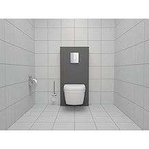 Essentials Tuvalet Fırçalığı - 40374001 Açık Ahşap