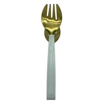 Gold Beyaz, Paslanmaz Çelik, Salata Maşası, Bpa Free, 1 Adet Açık Mavi