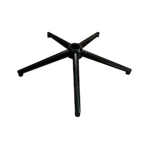 Turaofis Tura Ofis Ahtapot Siyah Metal Ayak Ofis Koltuğu Yedek Parçası