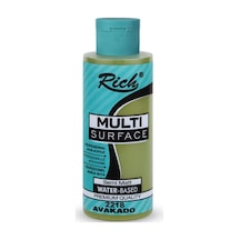 Rich Multi Surface Akrilik Boya 130 Cc - Avokado Çok Renkli