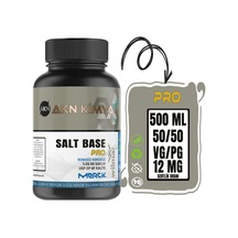 Akn Kimya Pro Salt Base Vg Pg 50-50 12 MG 500 ML