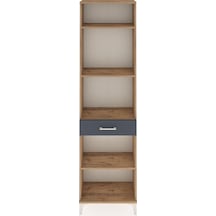 Arges Dolap 4 Raflı Tek Çekmeceli 60x30x221 Çam-antrasit Atlas Çam Arges Dolap 4 Raflı Tek Çekmeceli 60x30x221 Çam-antrasit Atlas Çam