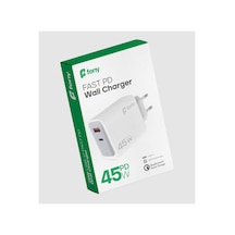 Feny Fn-c45, 45w, Usb+type-c, Akıllı Isı Kontrol Chip, Qualcomm Quick Charge 3.0, Şarj Adaptörü