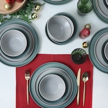 Keramika Mat Soft Nordic Yemek Takımı 24 Parça 6 Kişilik 322 - 99