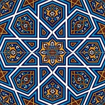 Armada Çini 20x20 Cm Sp 48 Kütahya Çinisi Selçuklu Desenli Çini K