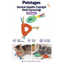 Petstages Dental Health Chews Catnipli Peluş Kedi Oyuncağı