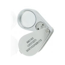 Mücevher,kuyumcu,tekstilciler,para Kontrol, Için Özel Kutulu Metal Işıklı Lup 30x21